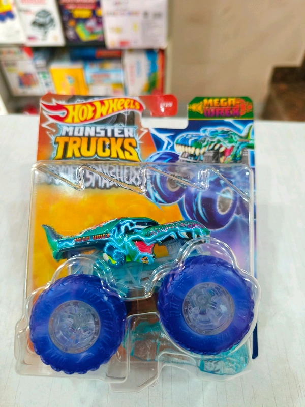 MEGA WREX | POWER SMASHERS | HOT WHEELS MONSTER TRUCKS 1:64 SCALE | HYJ19