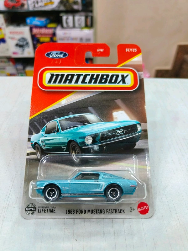 MATCHBOX | 1968 FORD MUSTANG FASTBACK | FORD | 67/125