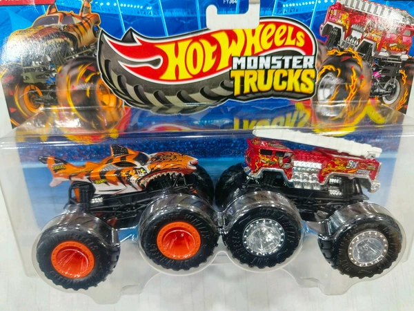 HW TIGER SHARK | 5 ALARAM | HOT WHEELS MONSTER TRUCKS 1:64 SCALE | FYJ64
