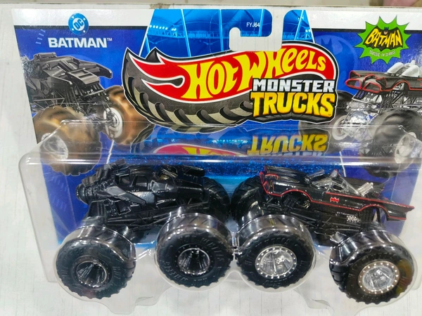 BATMAN DC | BATMAN CLASSIC TV SERIES | HOT WHEELS MONSTER TRUCKS 1:64 SCALE | FYJ64