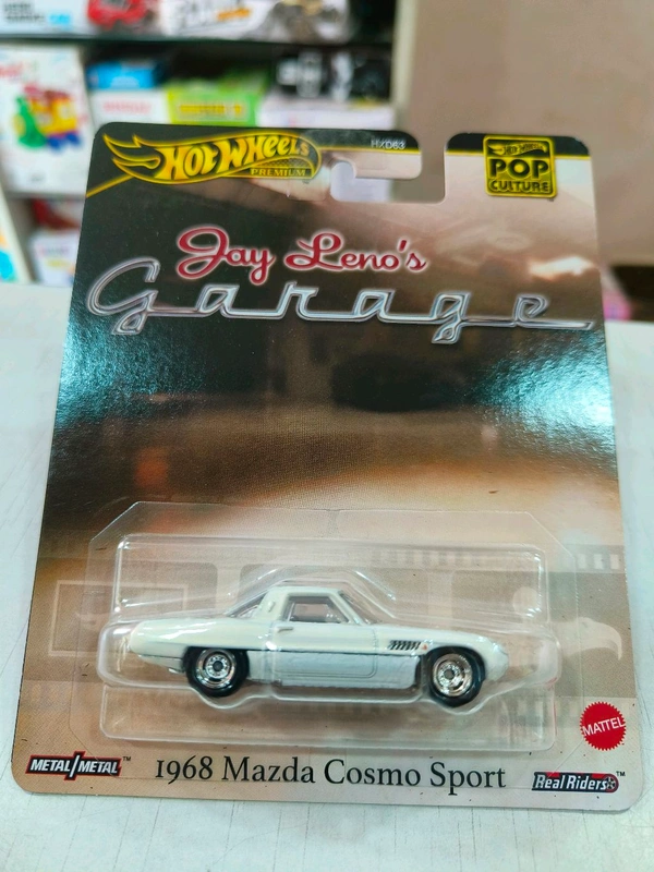 HOT WHEELS Hotwheels Premium | 1968 MAZDA COSMO SPORT | JAY LENO'S GARAGE | IMPORTED | REAL RIDERS | Pop culture | HXD63