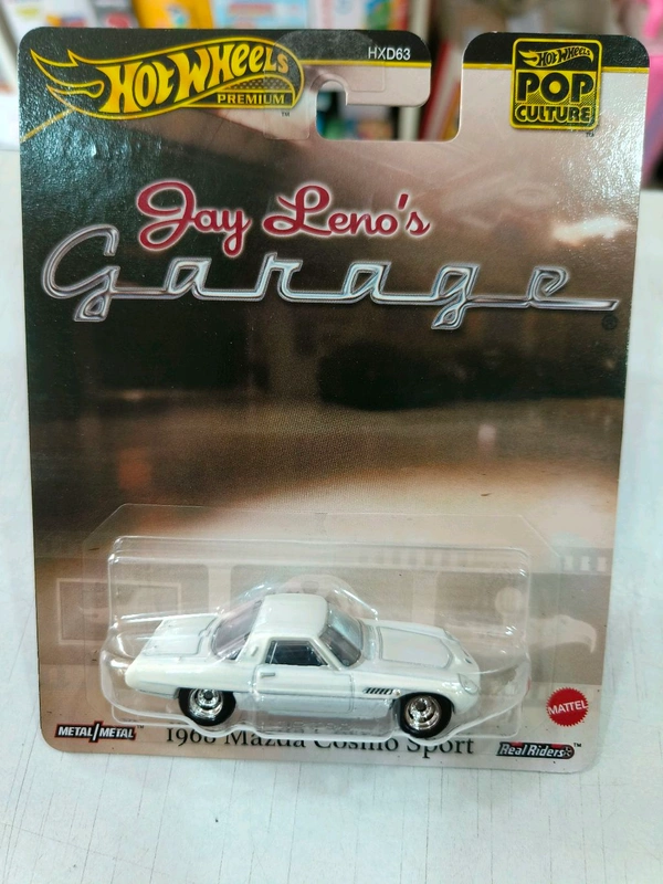 HOT WHEELS Hotwheels Premium | 1968 MAZDA COSMO SPORT | JAY LENO'S GARAGE | IMPORTED | REAL RIDERS | Pop culture | HXD63