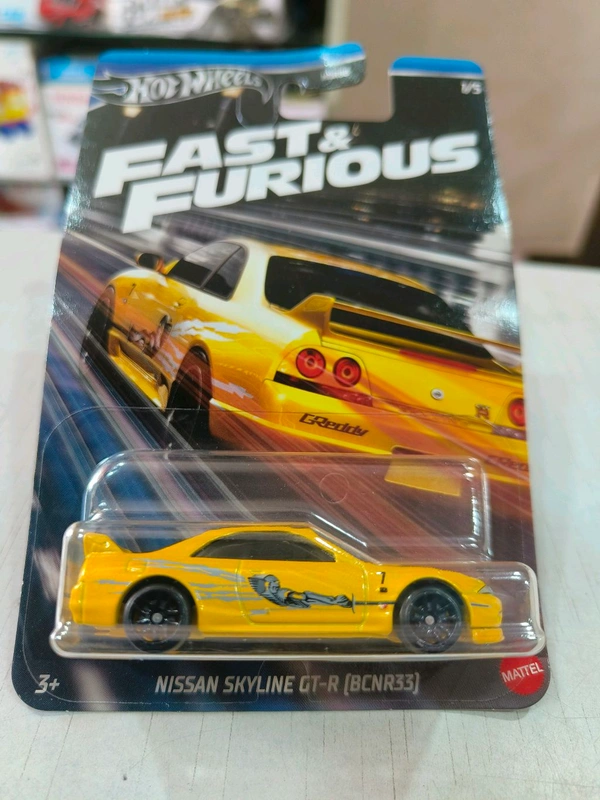 Hotwheels | NISSAN SKYLINE GT-R (BCNR33) | FAST & FURIOUS | IMPORTED | HNR88