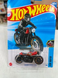 HOT WHEELS Hotwheels | HONDA CB750 CAF| HW Moto | RED Black | IMPORTED | H CASE | 150/250