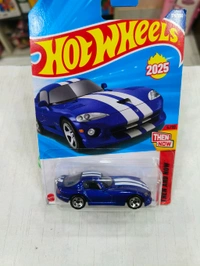 HOT WHEELS 96 DODGE VIPER GTS | Then and Now | BLUE | IMPORTED | 176/250