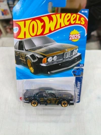 HOT WHEELS Hotwheels | BMW 635 CSi | Wild Widebody | Metalflake Black | IMPORTED | H CASE | 185/250