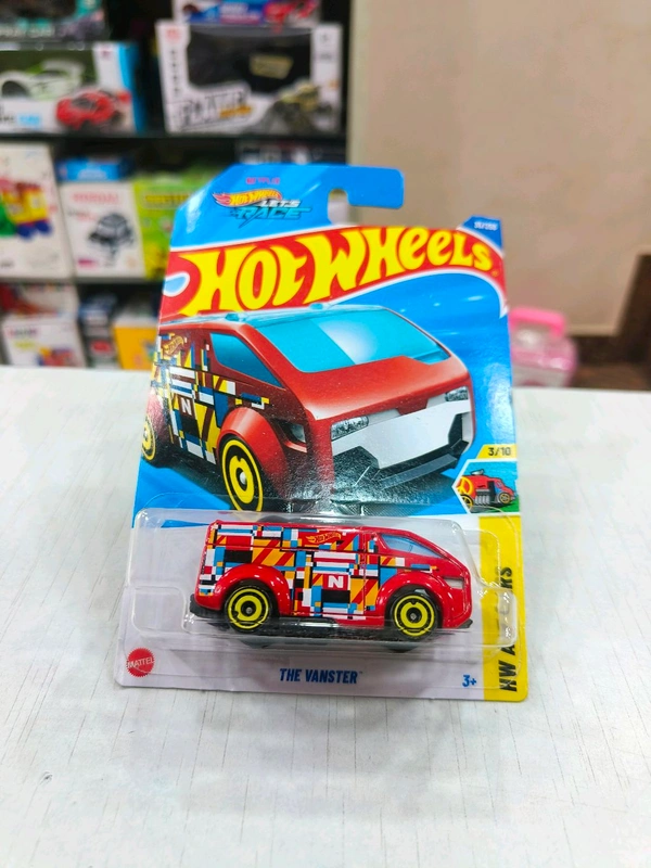 HOT WHEELS Hotwheels | THE VANSTER | HW ART CARS | RED | IMPORTED | H CASE | 35/250