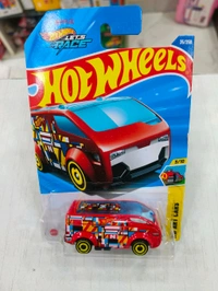 HOT WHEELS Hotwheels | THE VANSTER | HW ART CARS | RED | IMPORTED | H CASE | 35/250