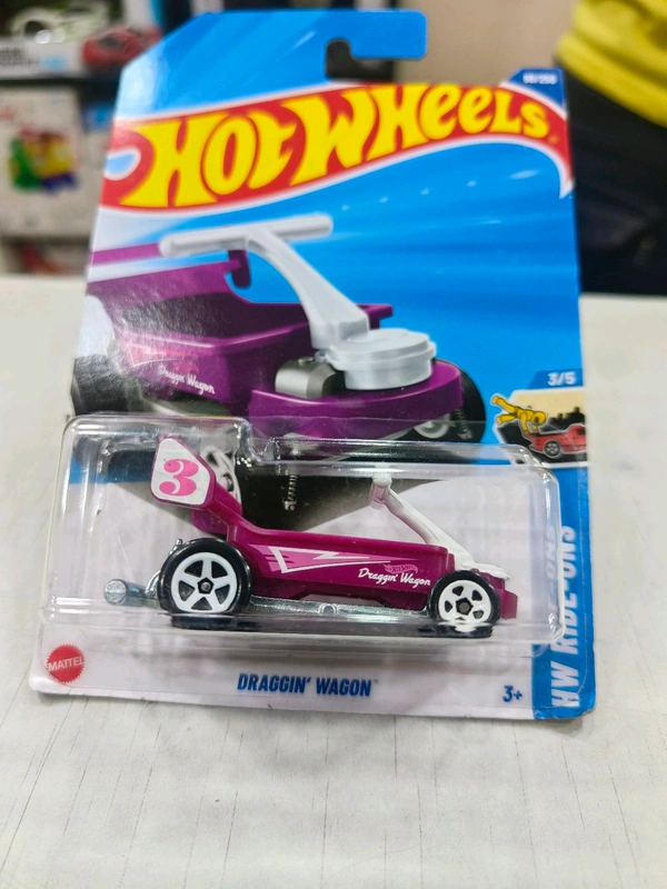 HOT WHEELS Hotwheels | DRAGGIN' WAGON | HW RIDE-ONS | PURPLE | IMPORTED | H CASE | 68/250