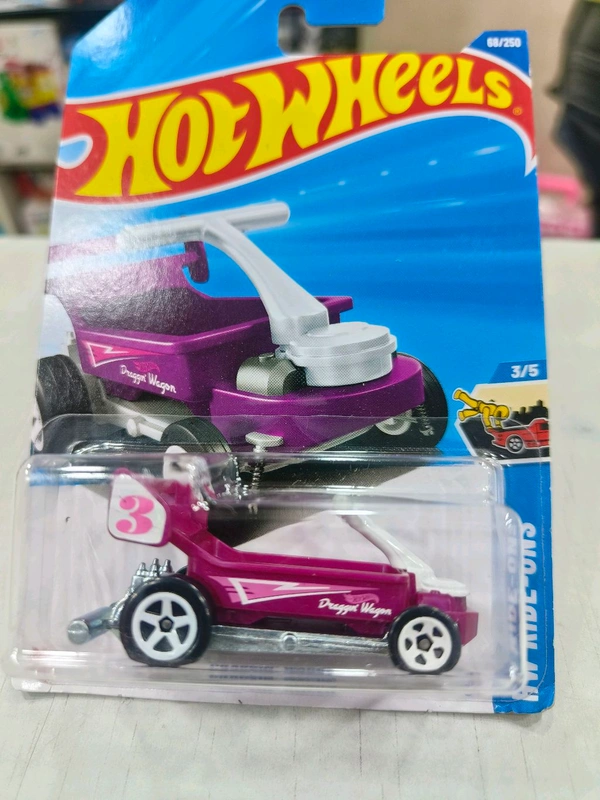 HOT WHEELS Hotwheels | DRAGGIN' WAGON | HW RIDE-ONS | PURPLE | IMPORTED | H CASE | 68/250