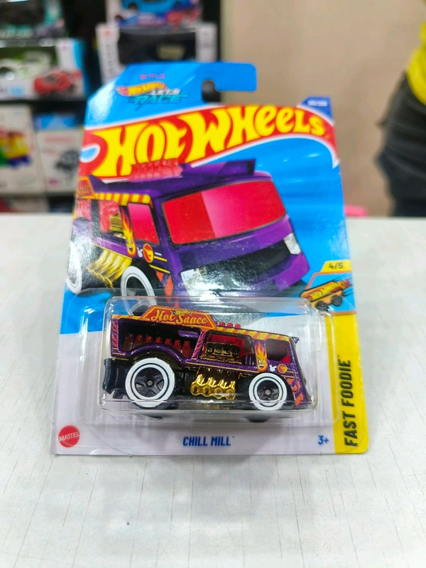 HOT WHEELS Hotwheels | CHILL MIL | Fast Foodie | Violet | TREASURE HUNT | IMPORTED | H CASE | 68/250
