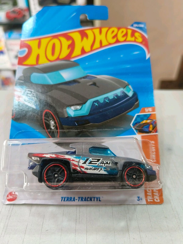 Hot Wheels TERRA-TRACKTYL | Track Champs |Gray | 204/250
