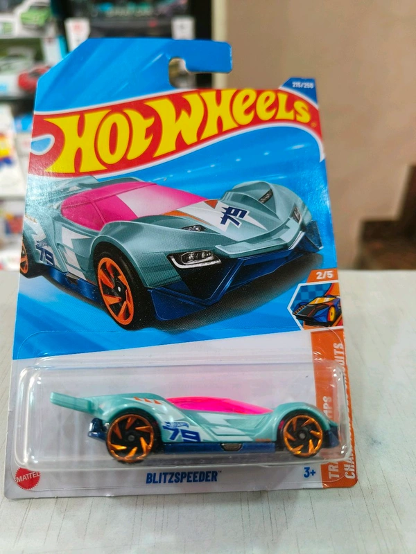 Hot Wheels BLITZSPEEDER | Track Champs | Light Aqua | 215/250