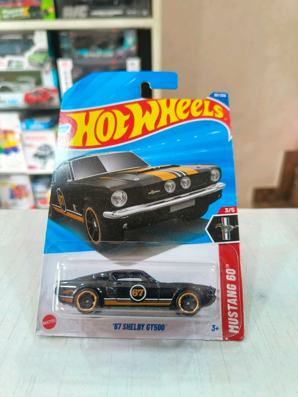 Hot Wheels 67 SHELBY GT500 | Mustang 60th |Black |161/250