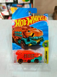 Hot Wheels HW Ultimate T-rex Transporter | Experimotors | Orange | 156/250