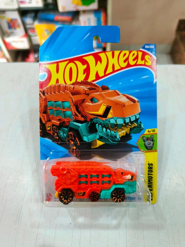 Hot Wheels HW Ultimate T-rex Transporter | Experimotors | Orange | 156/250