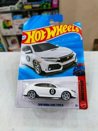 Hot Wheels 2018 Honda Civic Type R | Nightspeed | White | IMPORTED | 11/250