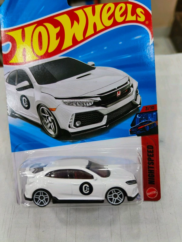 Hot Wheels 2018 Honda Civic Type R | Nightspeed | White | IMPORTED | 11/250