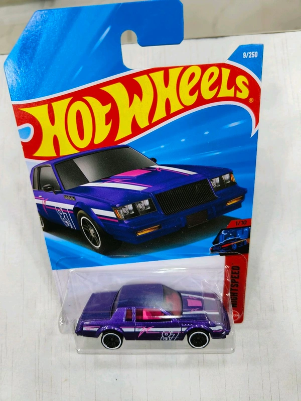 Hot Wheels 87 Buick Regal GNX | Nightspeed | Treasure hunt | Purple | 9/250