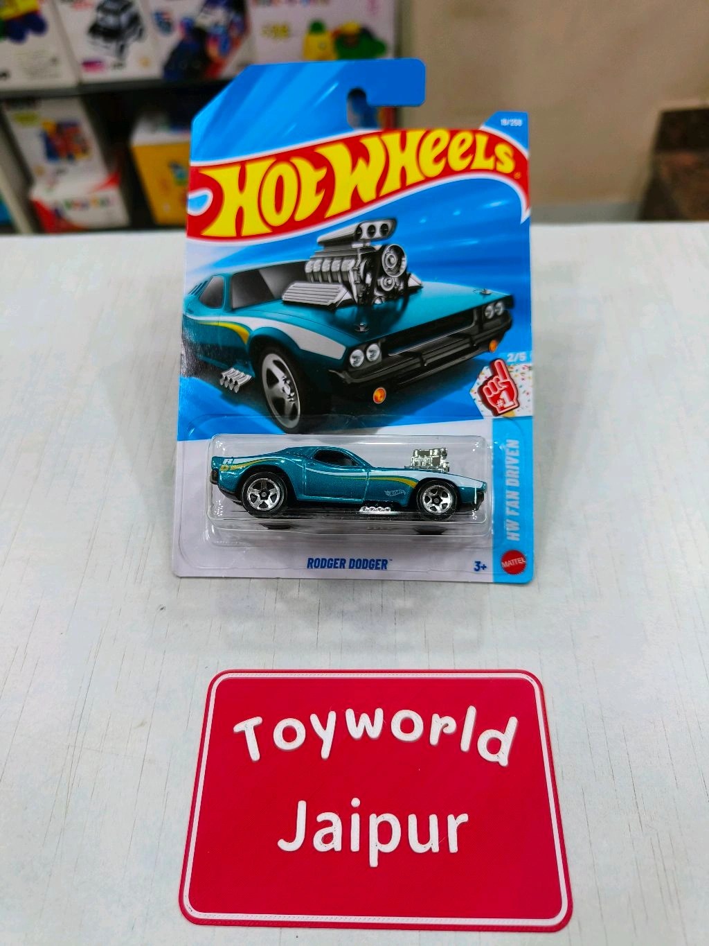 Rodger Dodger | HW Fan Driven | Teal | 19/250