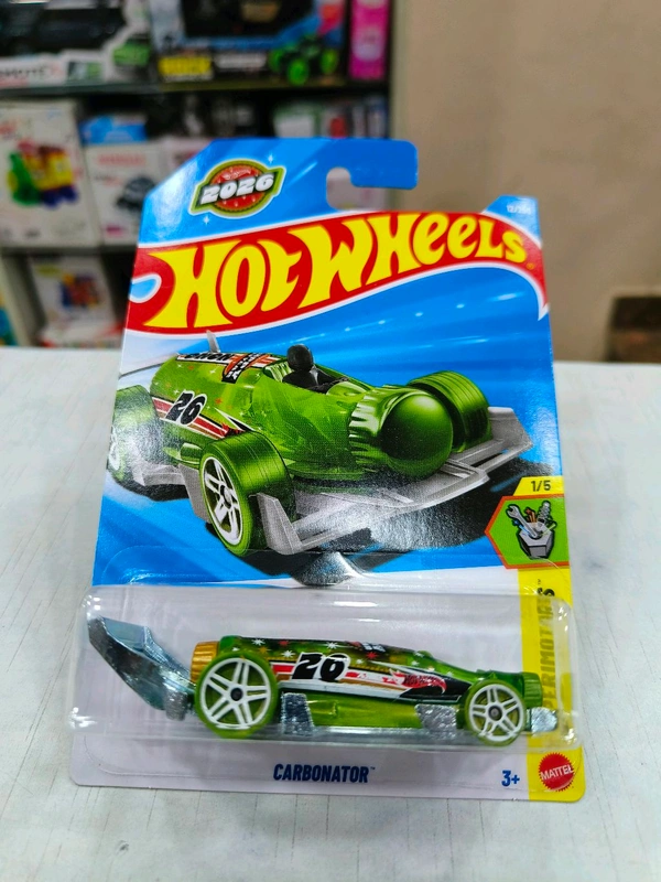 Hot Wheels Carbonator | Experimotors | Green | IMPORTED | 12/250