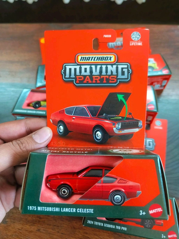 MATCHBOX MOVING PARTS | 1975 MITSUBISHI LANCER CELESTE | FWD28