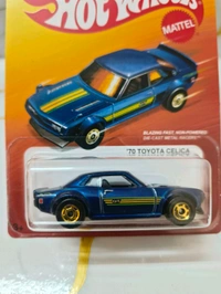 HOTWHEELS Hotwheels Premium | '70 TOYOTA CELICA | THE HOT ONES | IMPORTED |4/8 | JBY68
