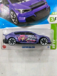 Hot Wheels CUSTOM KIA EV6 | HW EV | Metalflake PURPLE | IMPORTED | 120/250