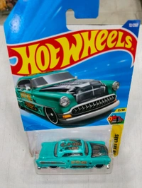 Hot Wheels CUSTOM '53 CHEVY | HW ART CARS | AQUA GREEN | IMPORTED | 12/250