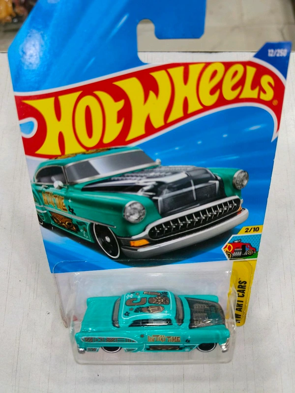 Hot Wheels CUSTOM '53 CHEVY | HW ART CARS | AQUA GREEN | IMPORTED | 12/250