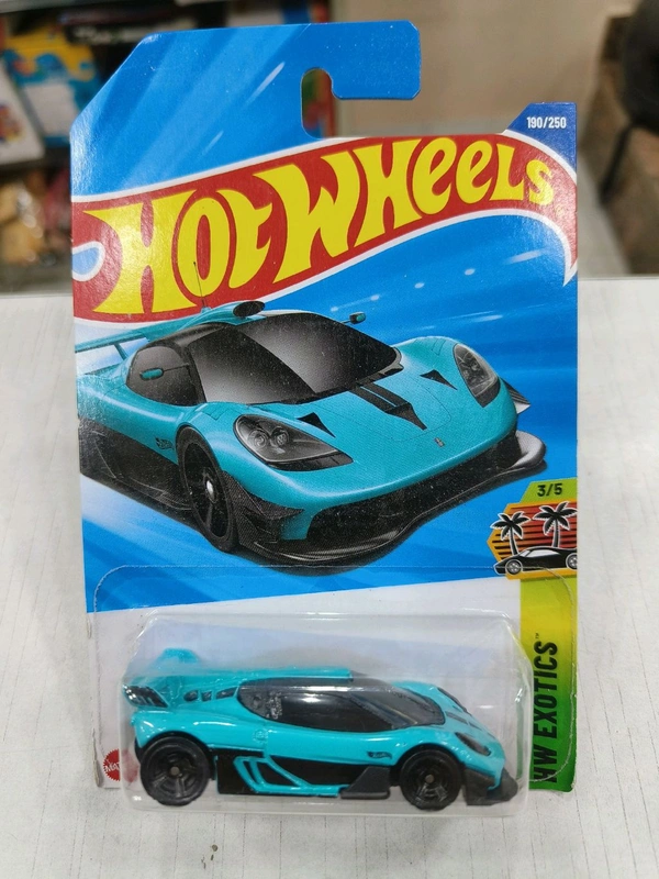 Hot Wheels GORDON MURRAY AUTOMOTIVE T.50S | HW EXOTICS | Aqua Blue | IMPORTED | 190/250