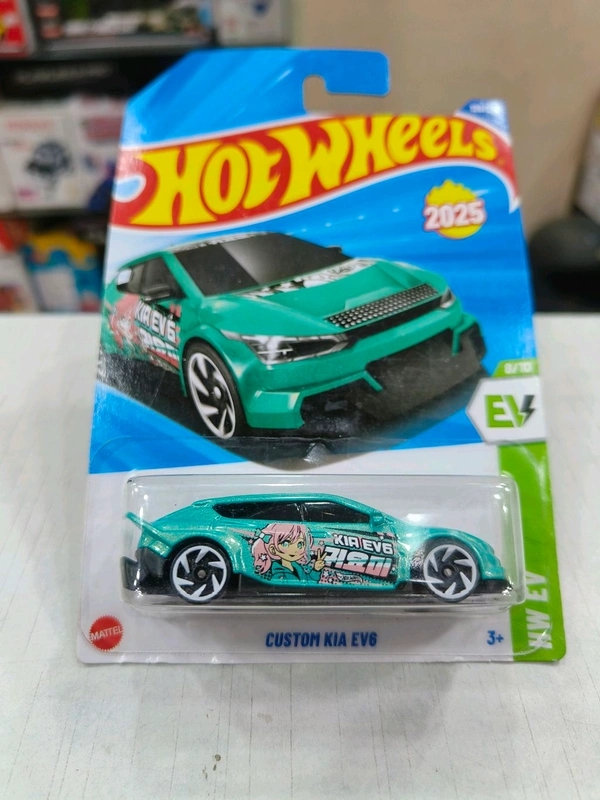 CUSTOM KIA EV6 | HW EV | Metalflake Teal | IMPORTED | 120/250
