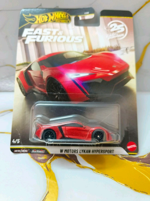 Hotwheels Premium | W MOTERS LYKAN HYPERSPORT | FAST & FURIOUS | IMPORTED | 4/5 | HNW46