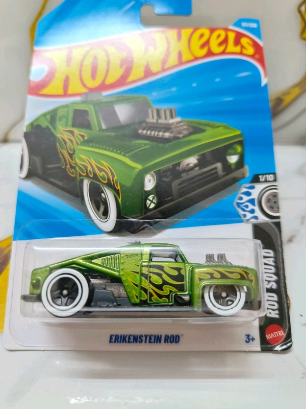 Hot Wheels Erikenstein Rod | Rod Squad | Green | 117/250
