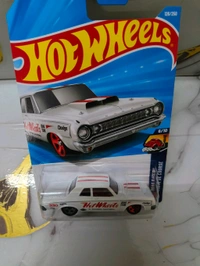 Hot Wheels 64 Dodge 330 | Drag Racers | White | 126/250