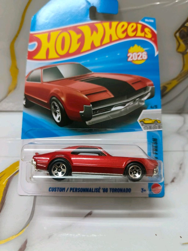 Hot Wheels Custom '66 Toronado | Factory Fresh | Red | 114/250