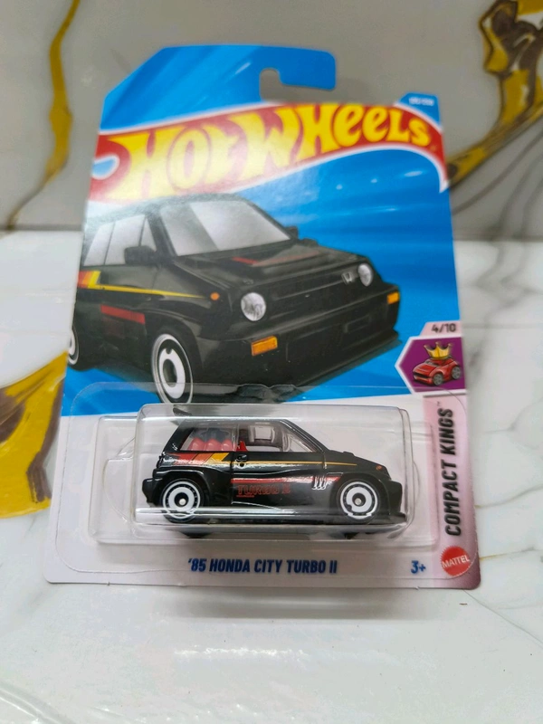Hot Wheels 85 Honda City Turbo II | Compact Kings | Black | 105/250