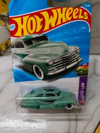 Hot Wheels 47 Chevy Fleetline | Layin' Low | Light Green | IMPORTED | 45/250