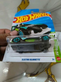 Hot Wheels ELECTRO SILHOUETTE | HW EV | Black | IMPORTED | TREASURE HUNT | 58/250