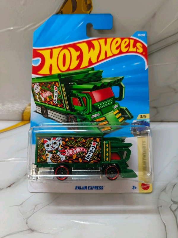 Hot Wheels Raijin Express | HW Heavyweights | Green | IMPORTED | 57/250