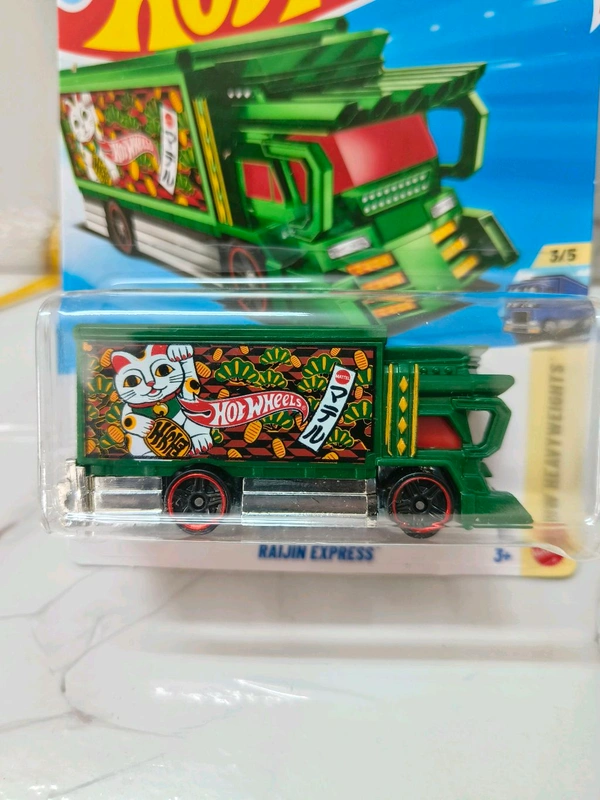Hot Wheels Raijin Express | HW Heavyweights | Green | IMPORTED | 57/250