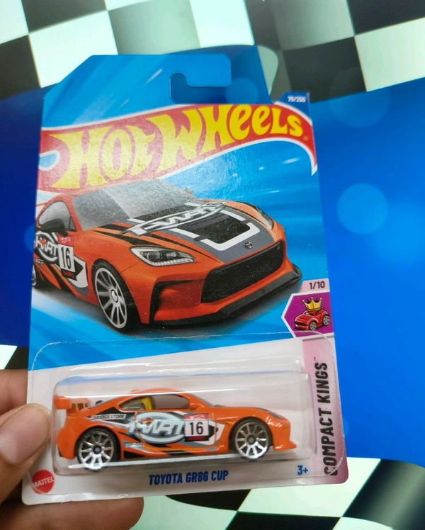 HOTWHEELS Hot Wheels 1:64 Scale | TOYOTA GR86 CUP | COMPACT KINGS | ORANGE| IMPORTED | 79/250