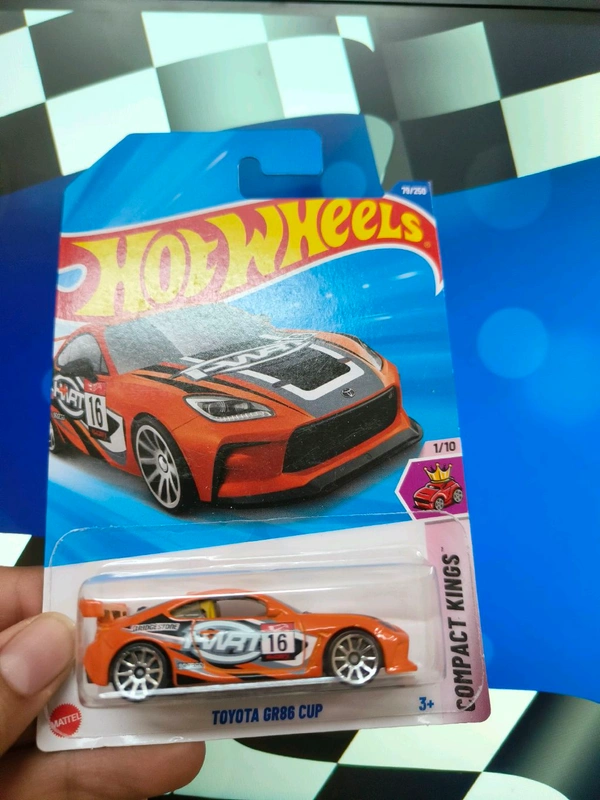 HOTWHEELS Hot Wheels 1:64 Scale | TOYOTA GR86 CUP | COMPACT KINGS | ORANGE| IMPORTED | 79/250