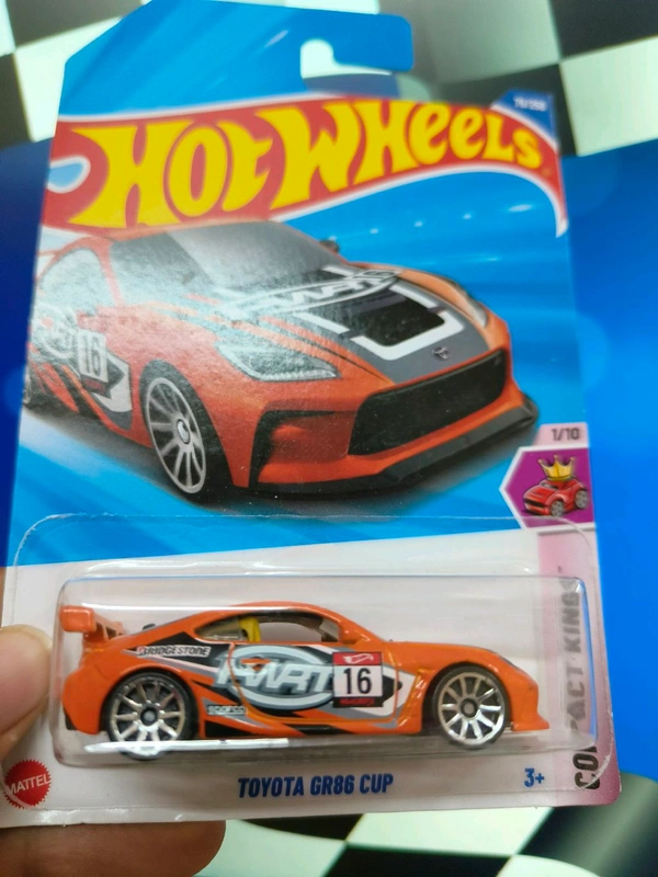 HOTWHEELS Hot Wheels 1:64 Scale | TOYOTA GR86 CUP | COMPACT KINGS | ORANGE| IMPORTED | 79/250