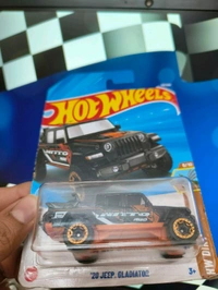 Hot Wheels '20 Jeep Gladiator | Truckin' Along | BLACK | IMPORTED | 130/250