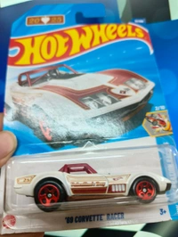 Hot Wheels '69 CORVETTE RACER | HW CELEBRATION RACERS | White | IMPORTED | 51/250
