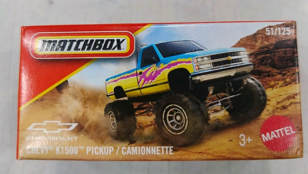 MATCHBOX | CHEVY K1500 PICKUP | CHEVROLET | 51/125