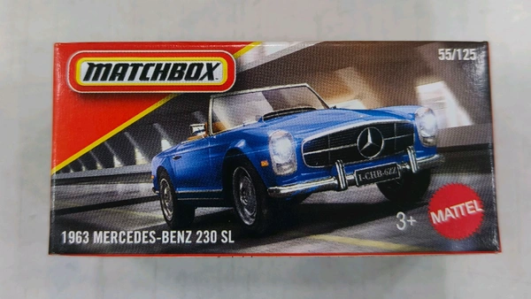 MATCHBOX | 1963 MERCEDES-BENZ 230 SL | MERCEDES | 55/125