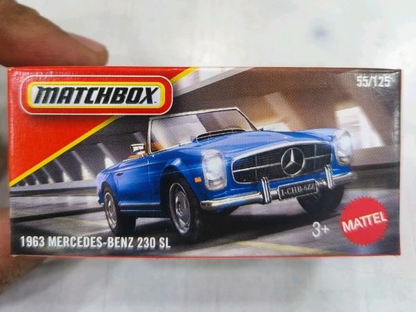 MATCHBOX | 1963 MERCEDES-BENZ 230 SL | MERCEDES | 55/125