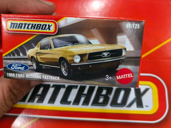 MATCHBOX | 1968 FORD MUSTANG FASTBACK | FORD | 61/125